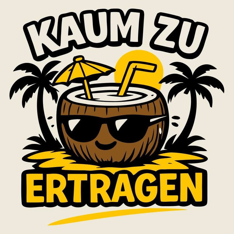 Kokosnuss Strandheld 
