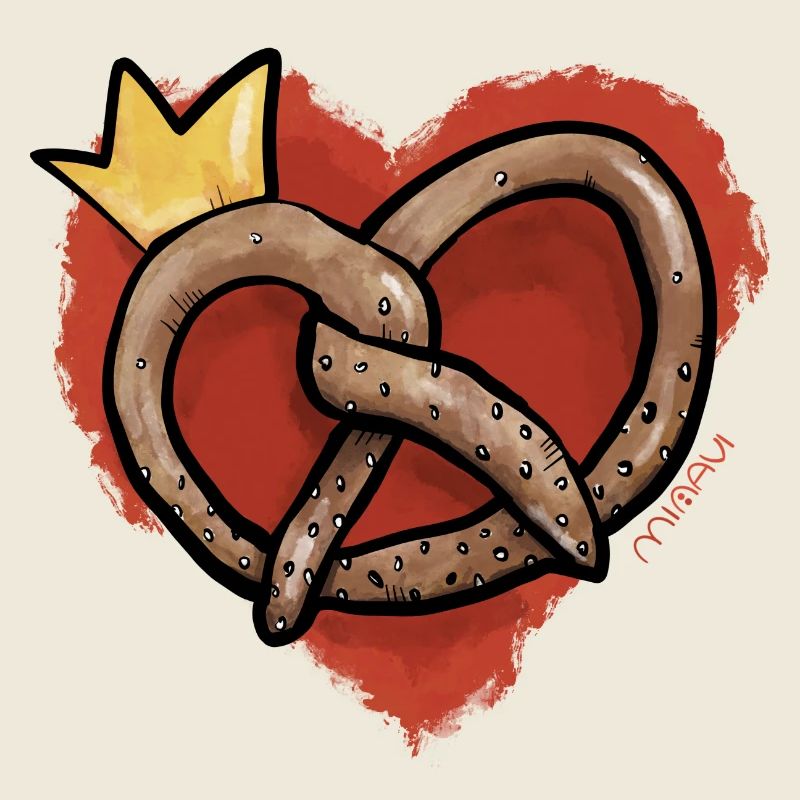 Brezel / Krone / Herz / Volksfest / Bäcker/ Dirndl