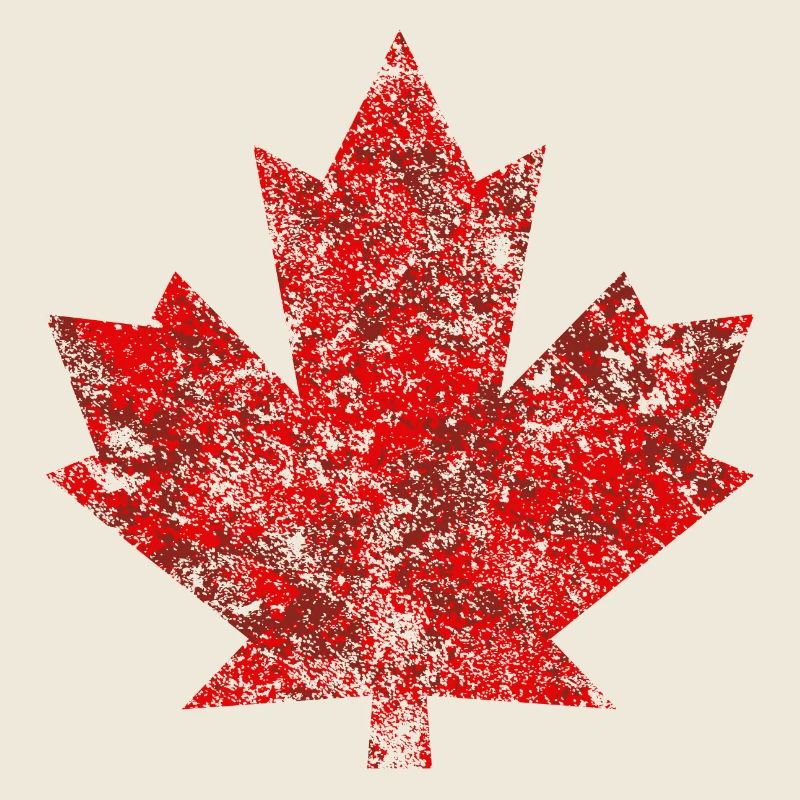 Canada Maple Leaf Maple Leaf Canada America Grunge