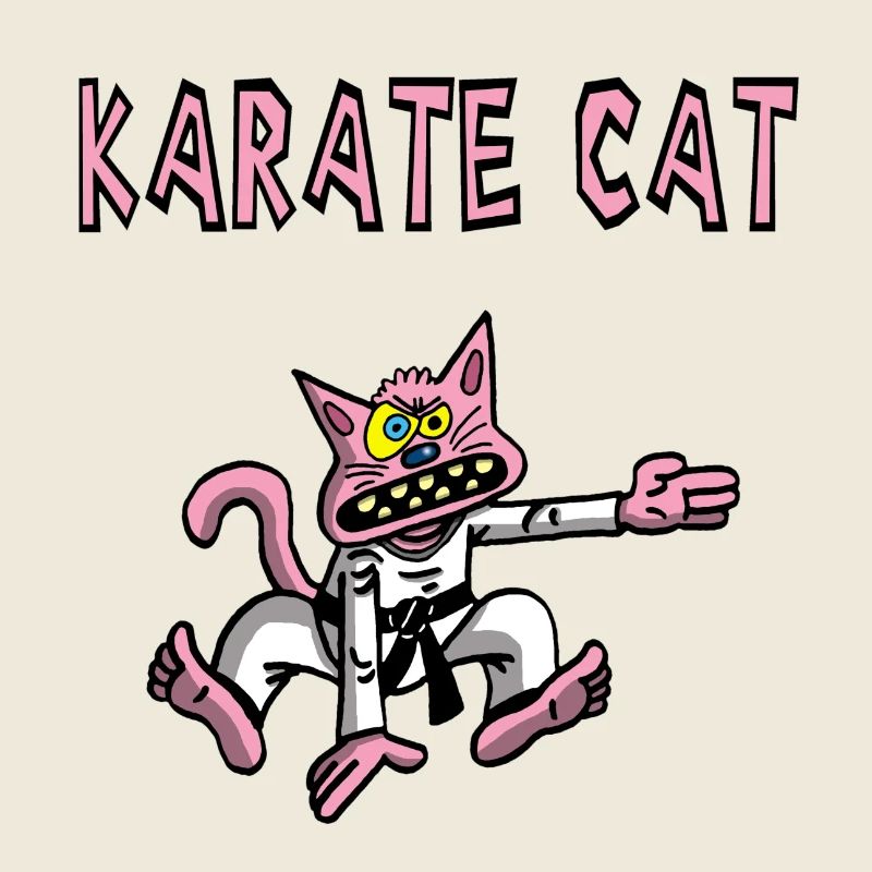 Pink und Karate