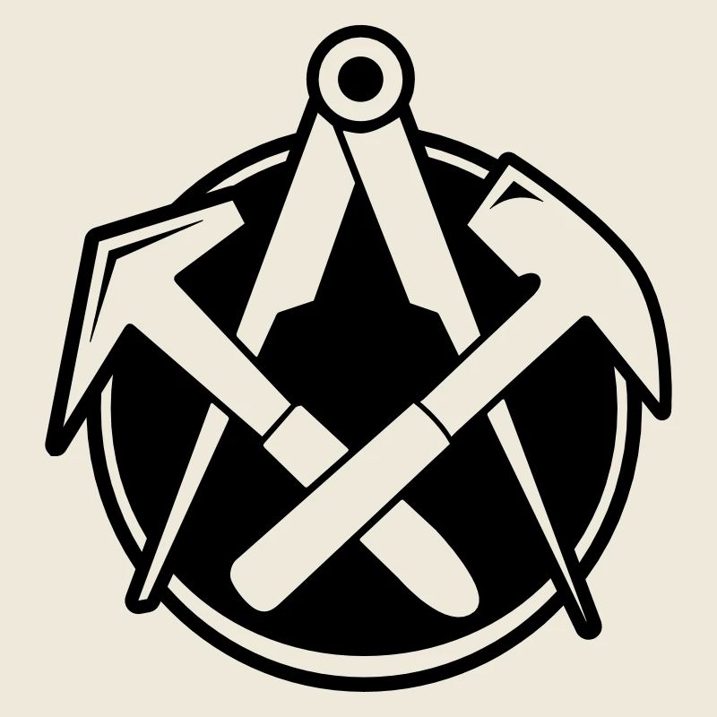 Dachdecker Logo, Zunftlogo