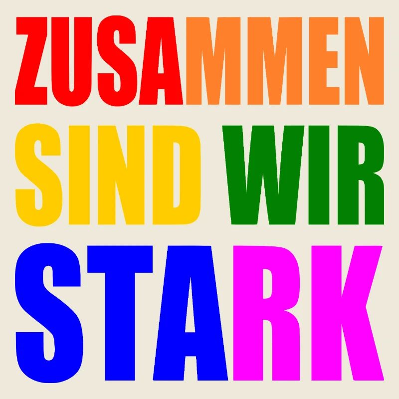 zusammen sind wir stark