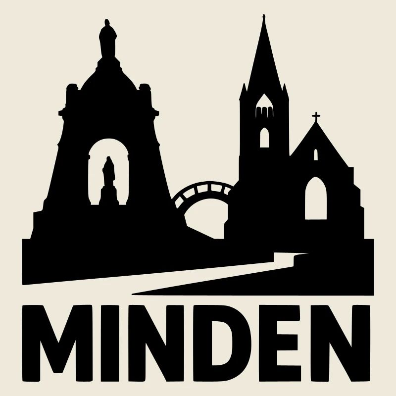 Minden Westphalie Silhouette