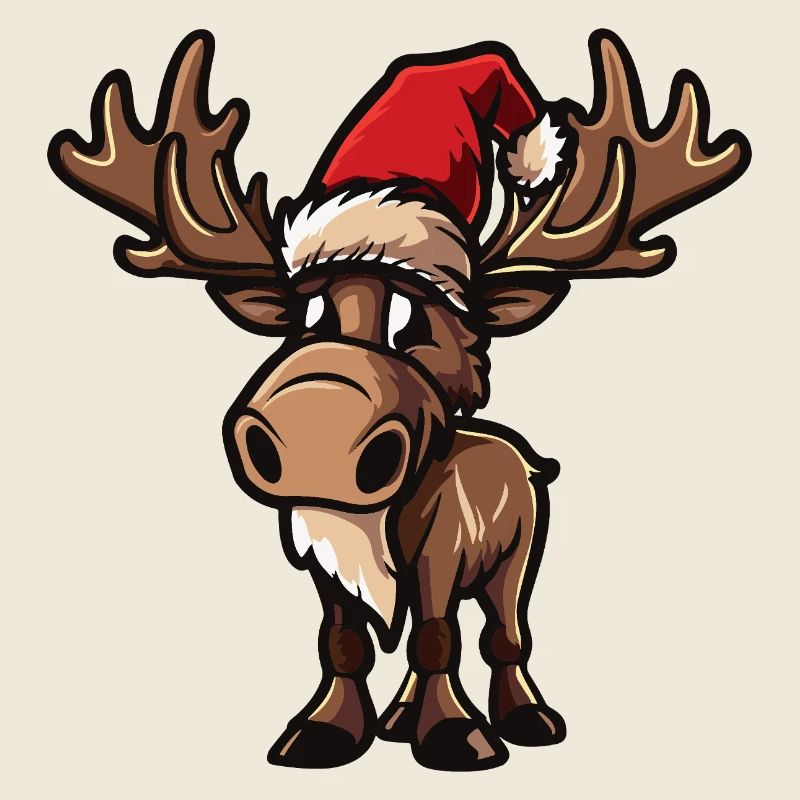 Elch Weihnachten