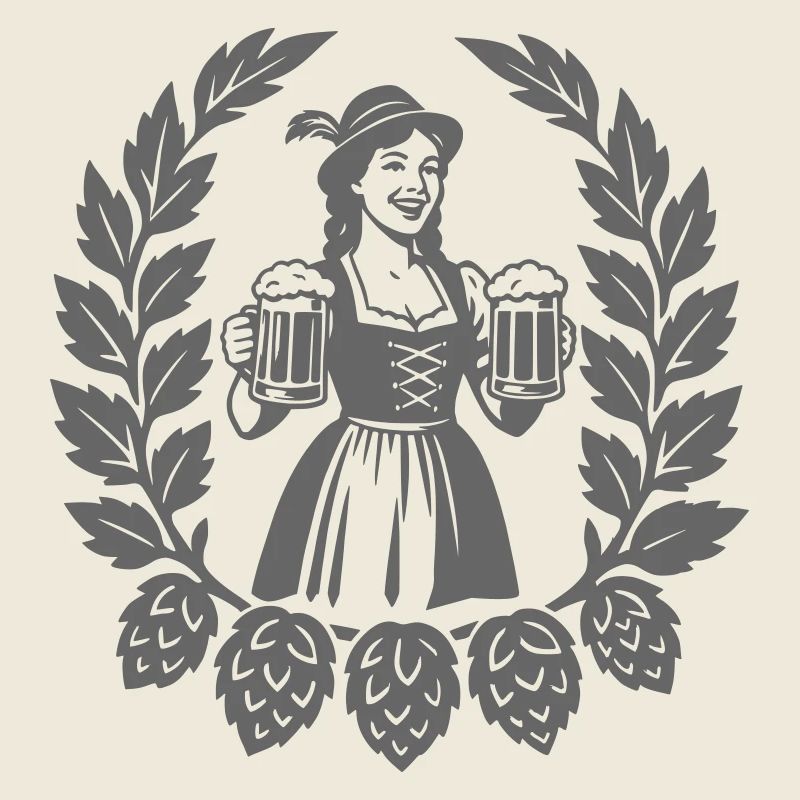 Bier Mädchen
