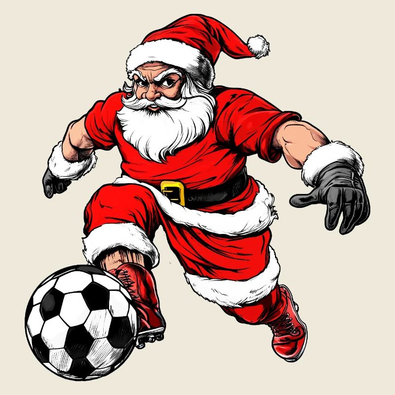 Footballeur de Noël