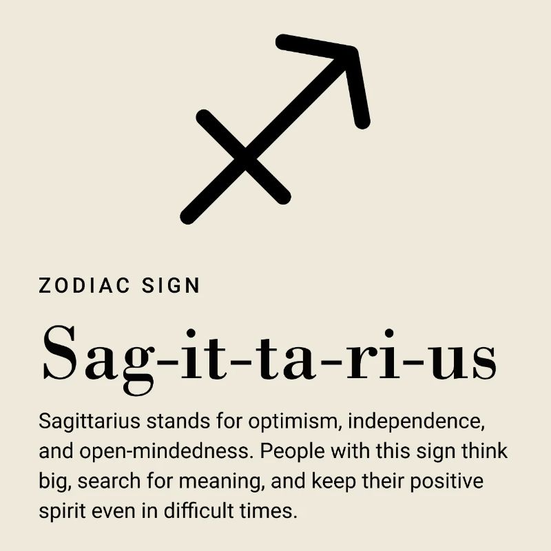 Sagittarius - Zodiac Sign