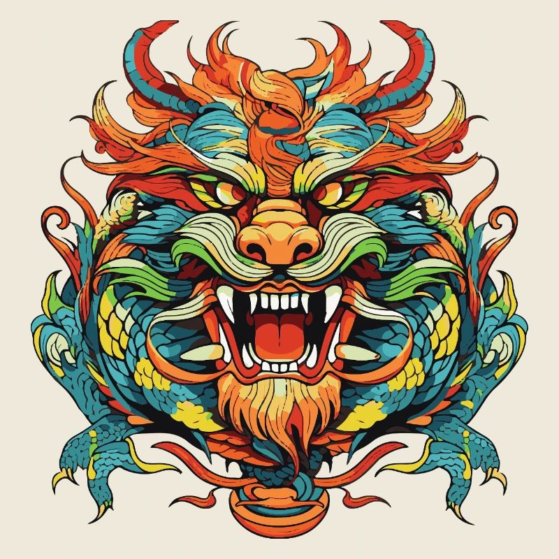 Drache Comic China
