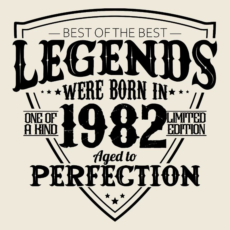 1982 44 Year Anniversary Gift - Legends