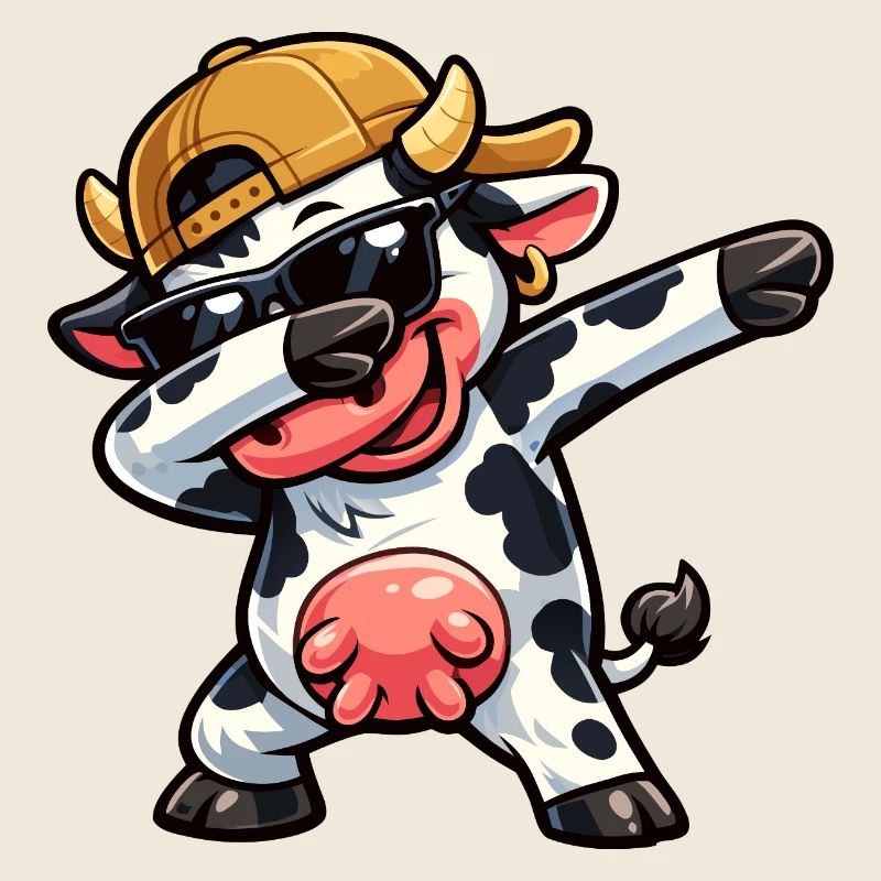 Vache à tamponner