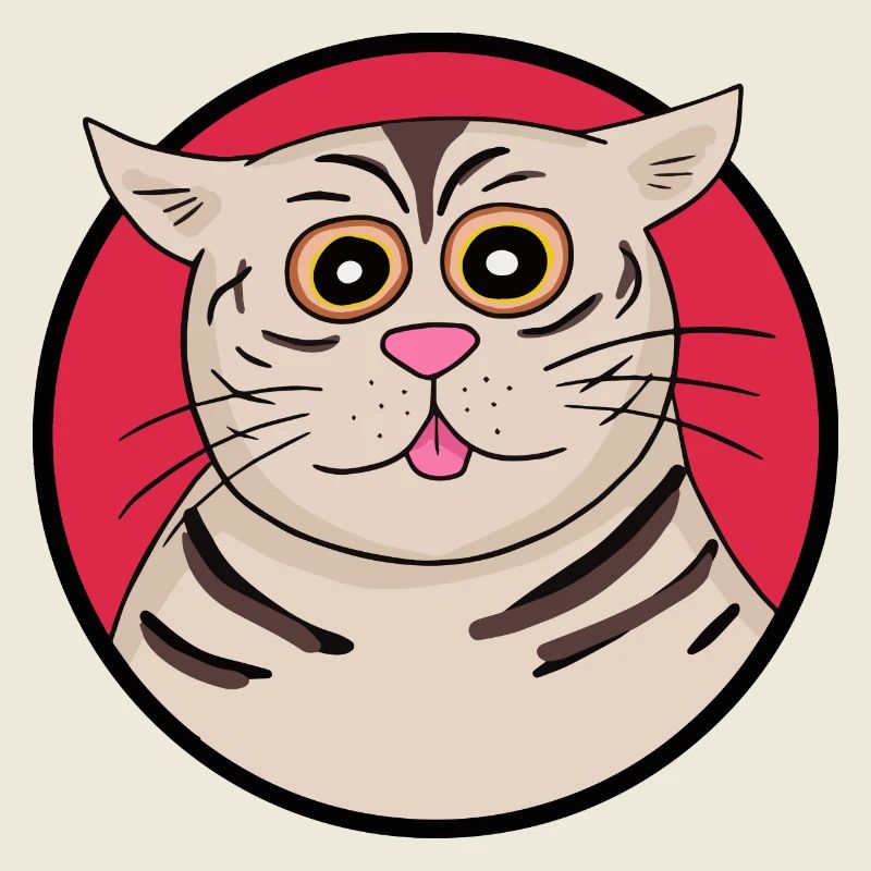 Strange cat