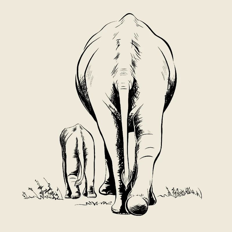 Two Elephants