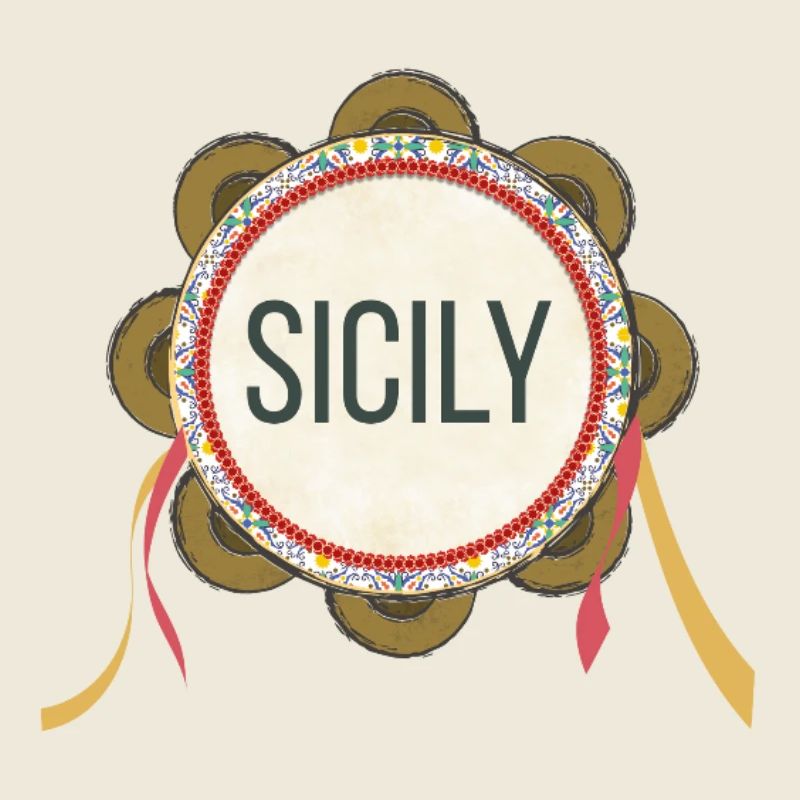Tambourin sicilien Sicile