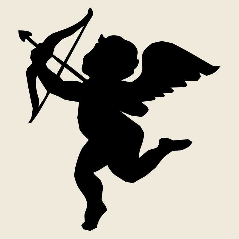 Engel mit Pfeil und Bogen 