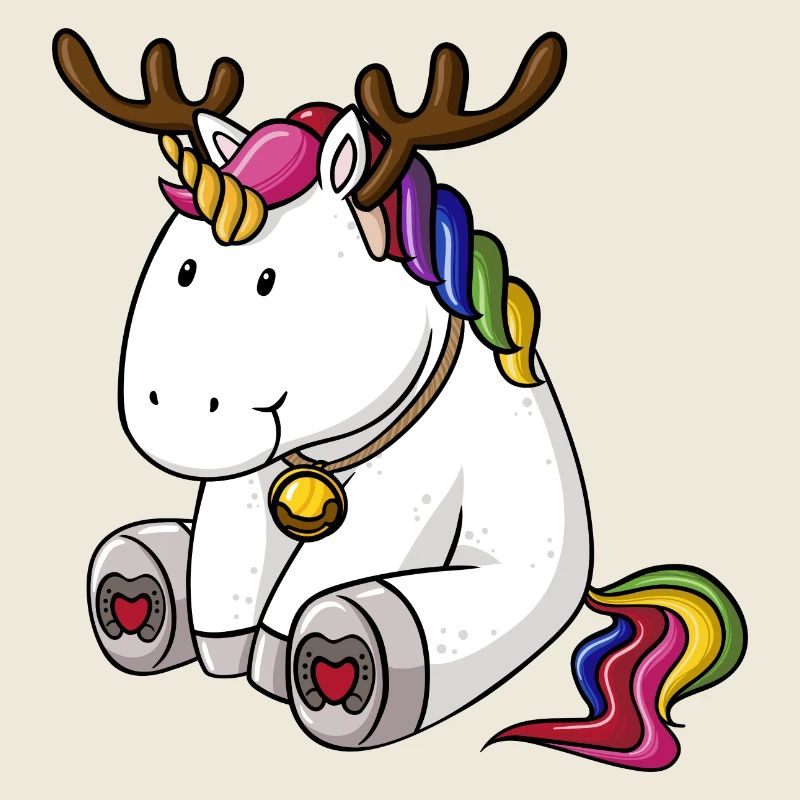 Weihnachts Einhorn