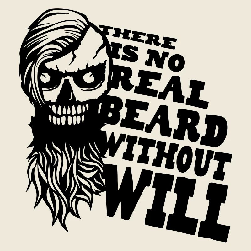 tete mort hipster citation barbe real beard will b
