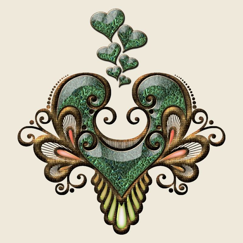 Wonderful elegant heart