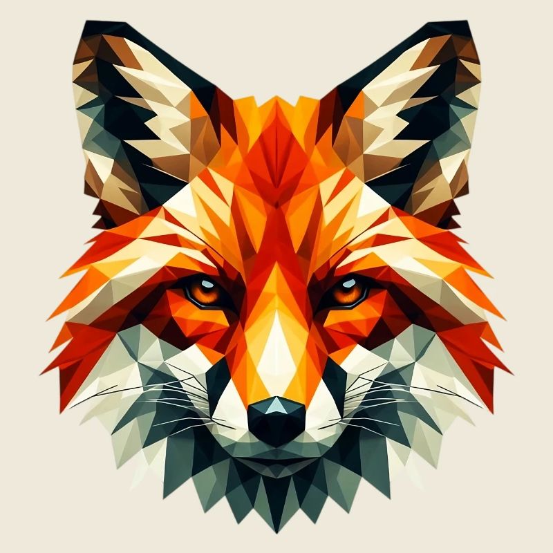 Polygonaler Fuchs