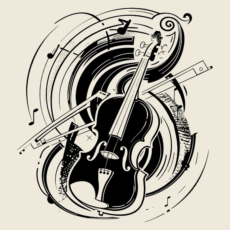 Croquis de violon