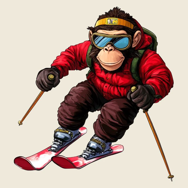 Singe de ski