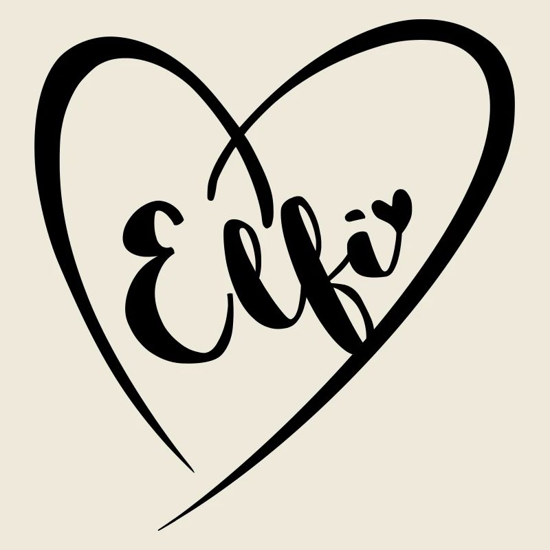 Elfi Name Vorname im Herzrahmen