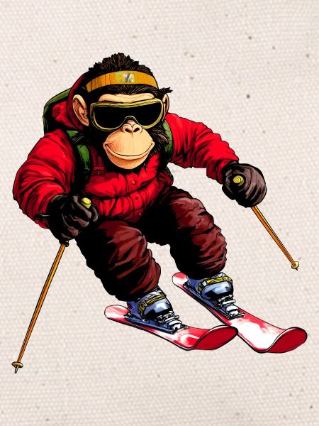 Singe de ski