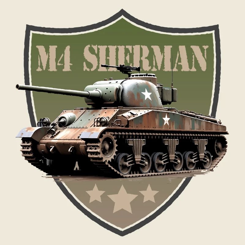M4 Sherman Tank Crest