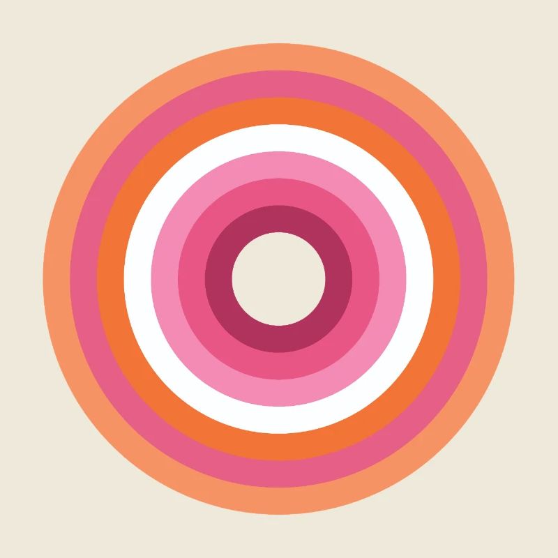  Concentric Ring Palette LGBTQ lesbian