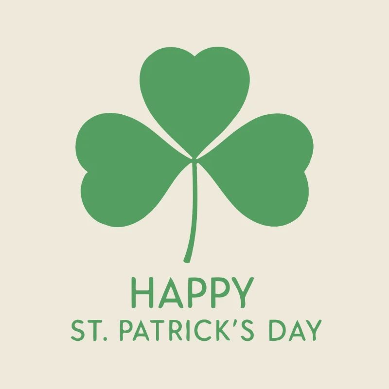 Grünklee St. Patrick's Day