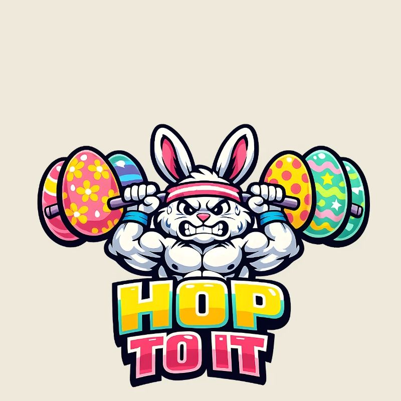 Muscles avec haltères Pumpernickel Easter Gym
