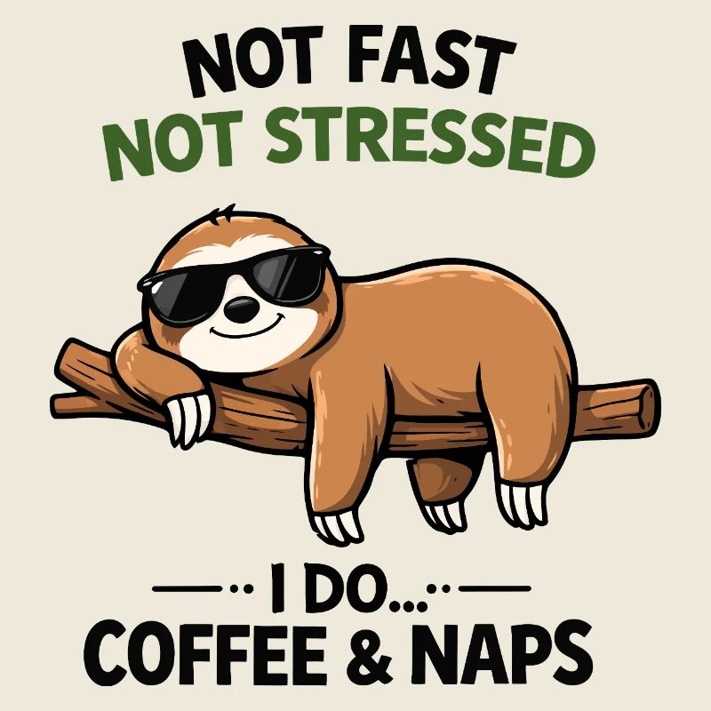 Chill Sloth Kaffee & Nickerchen