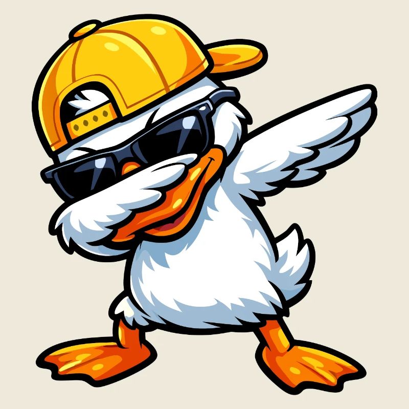 Dabbing Duck