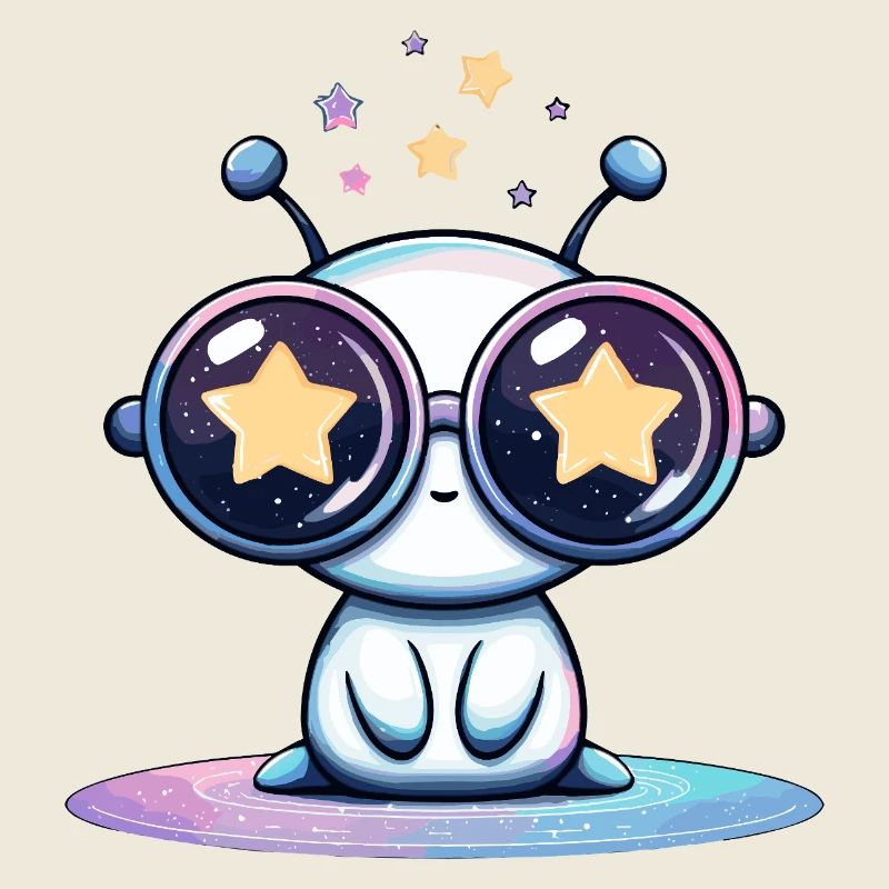 Sternenbrille Alien