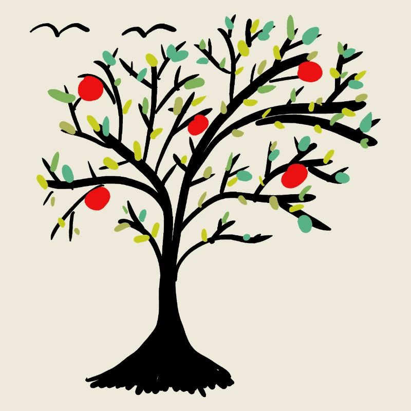Apfelbaum Baum Garten Apfel 
