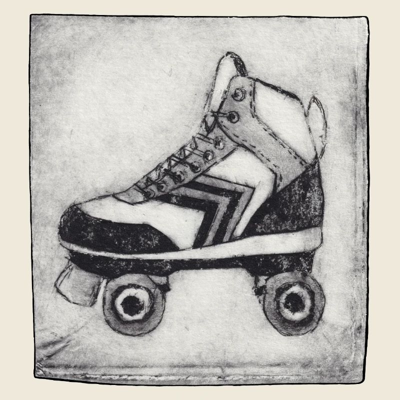 Roller Roller Retro - Sculpté à la main imprimable