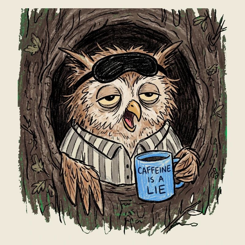 La caféine est un Lie Eule Coffee