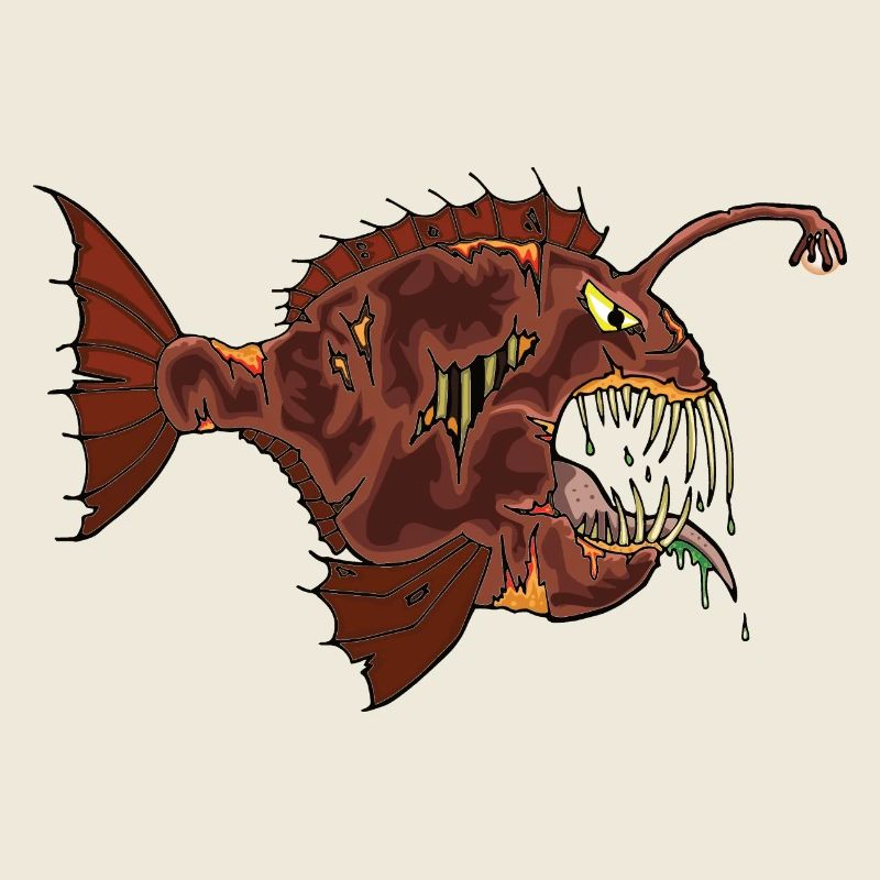 Lanternfish Zombie fish from the deep sea