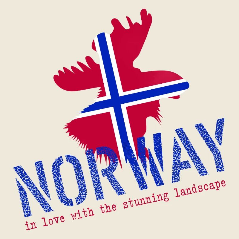 Norwegen Norge Elch