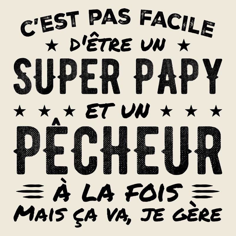 Super Papy et Pêcheur Cadeau