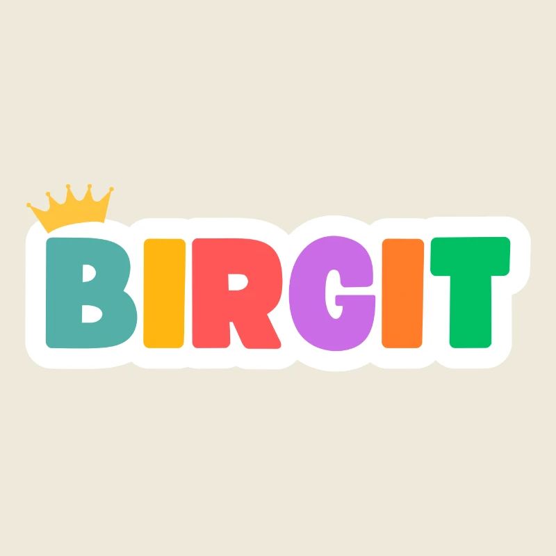 Birgit! Personnalisable