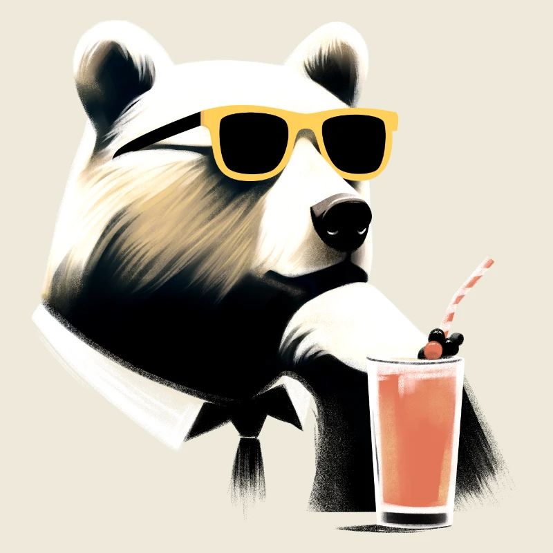 Cooler Bär