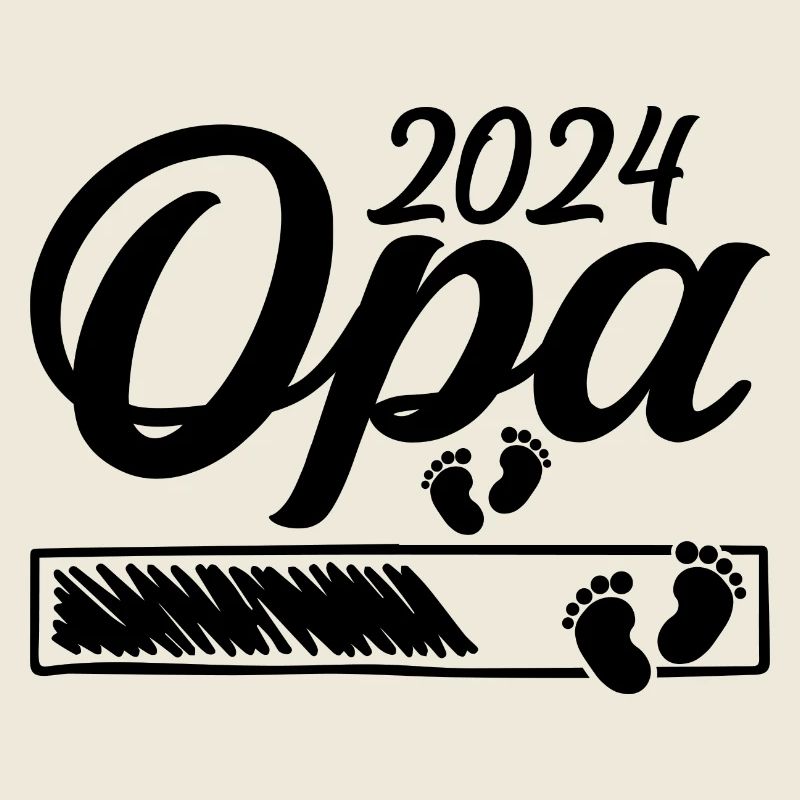 Werdender Opa 2024 Opa loading Geschenk Männer