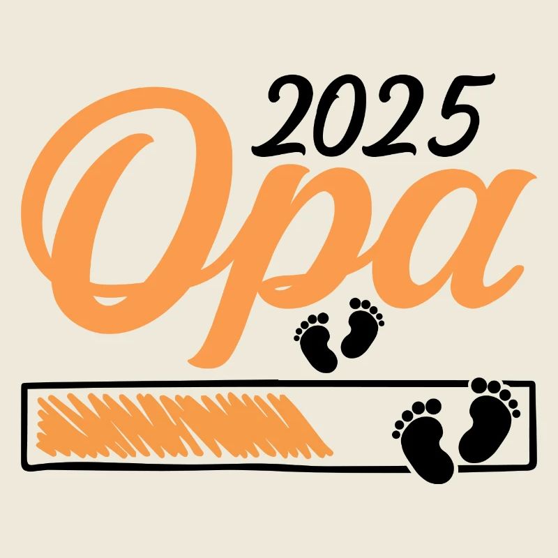 Werdender Opa 2025 Opa loading Geschenk Männer