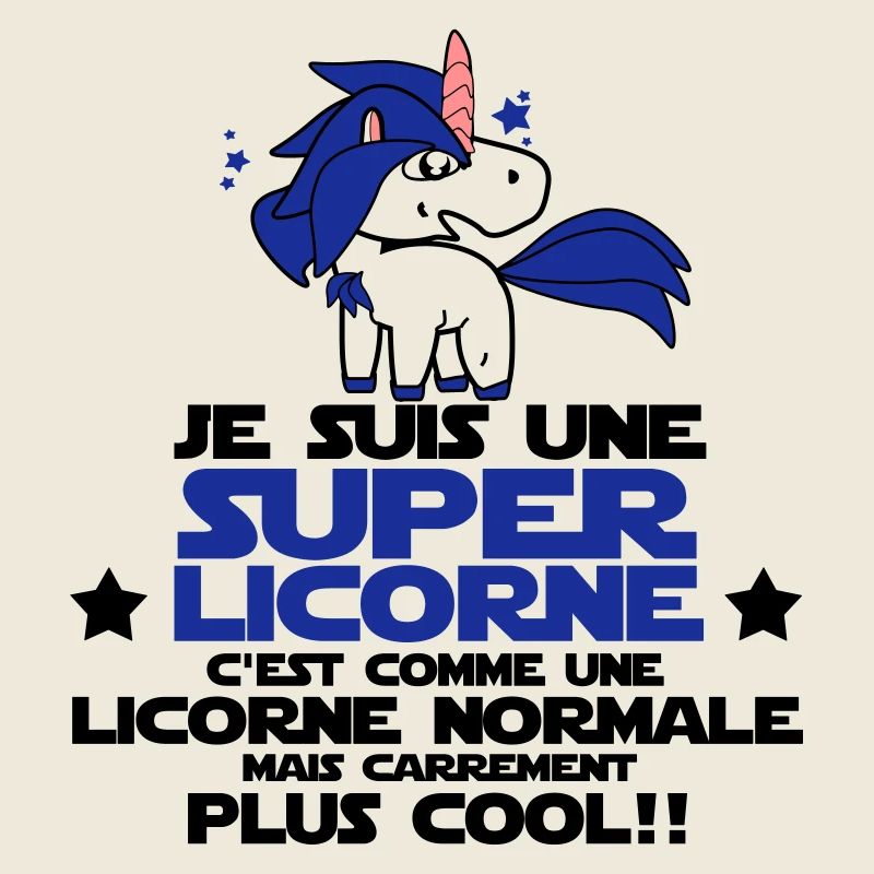 une super licorne