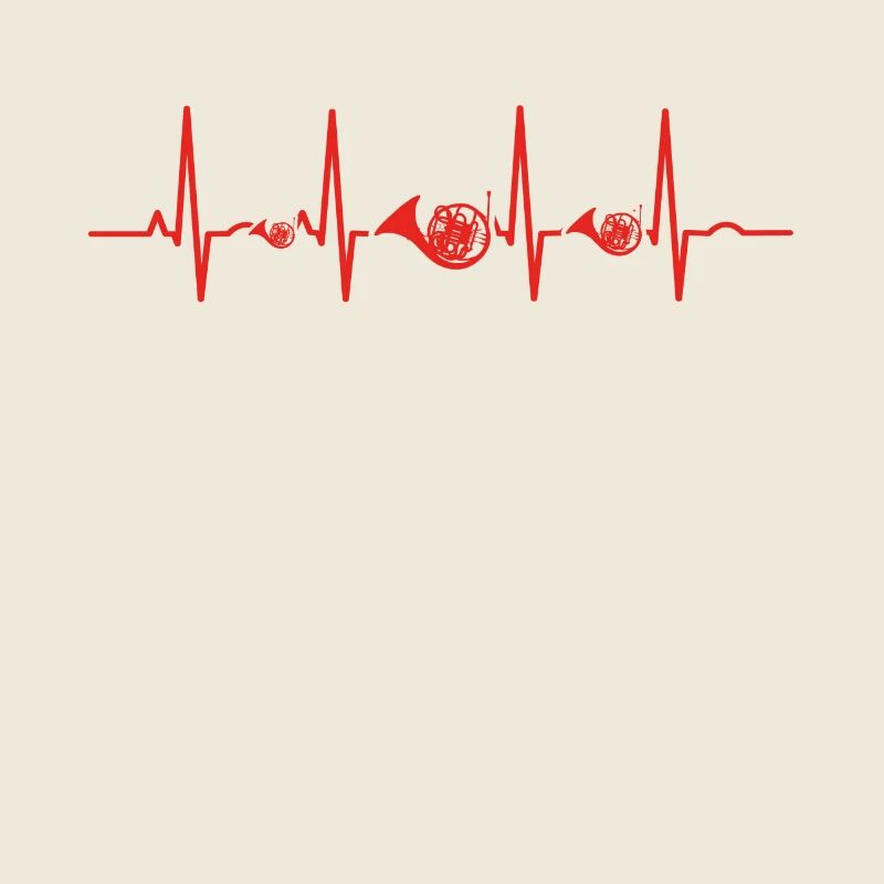 Herzschlag herz ekg evolution human horn waldhorn