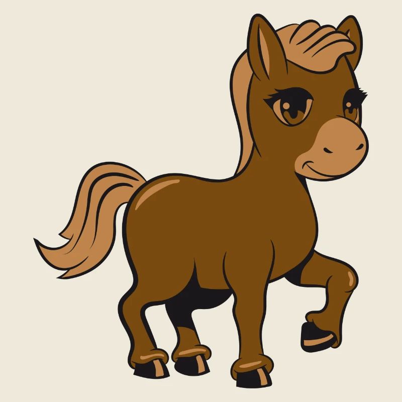 Poney cheval cheval ponyhof traben s amusement Maedchen su