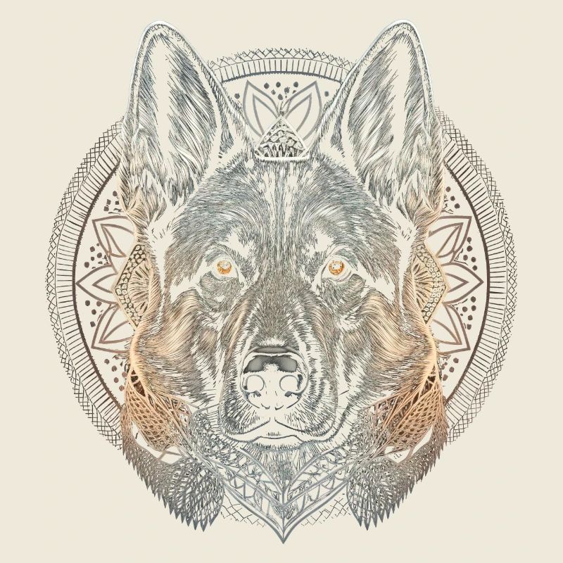 Berger allemand Conception graphique