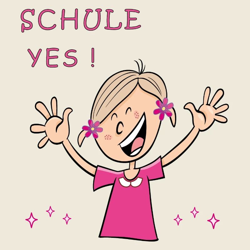 Schulkind Yes Comic