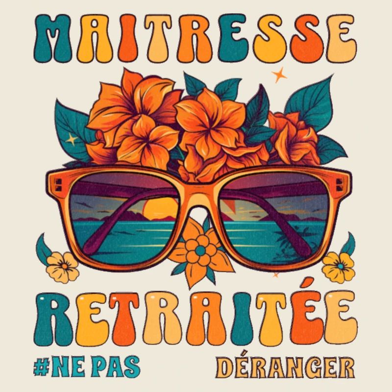Maîtresse retraitée cadeau maitresse d' école