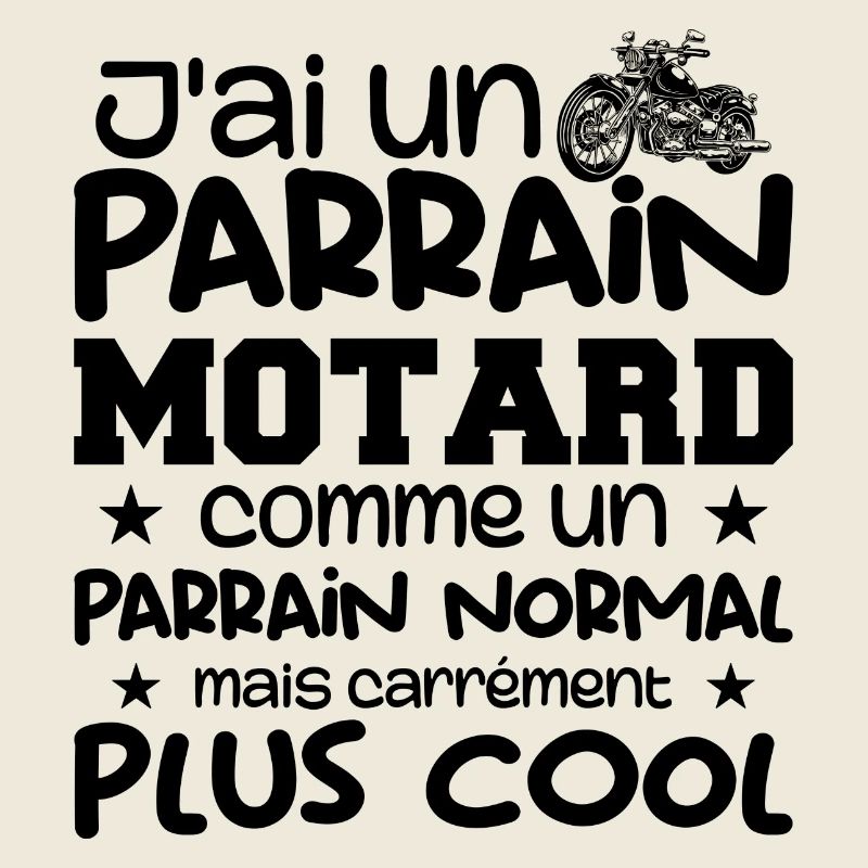 Ich habe einen Biker-Paten, ein Motorrad-Biker-Patengeschenk